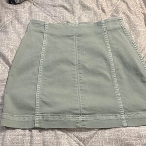 Wild Fable Sage A-Line Skirt